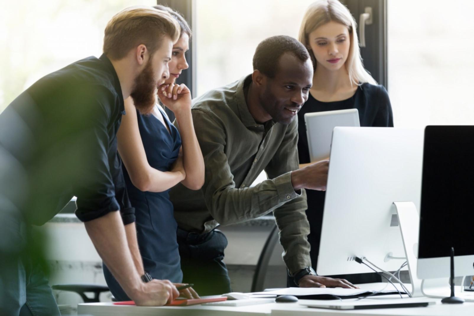 Espacio de trabajo colaborativo del equipo financiero